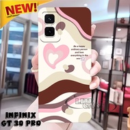 UNGU [LCR82] Flexible Softcase Infinix GT 30 Pro GT 10 Pro/ GT 20 Pro/ Zero 5G/ 2023 cute purple wal
