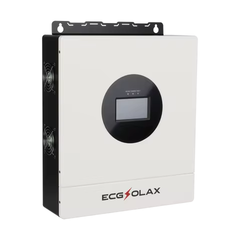 ECGSOLAX 7KW Hybrid Solar Inverter 48V 120V Single-Phase Pure Sine Wave Inverter with MPPT 120A Sola
