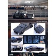Inno64 LB Works Nissan Skyline 2000 GTR KPGC110 Kenmeri Black