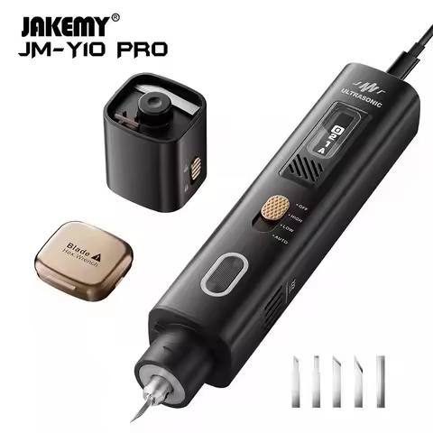 JM-Y10 PRO 40KHz 30W Ultrasonic Cutter Handheld Electric Cutting Tool for 3D Printed Model Acrylic P