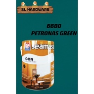 1 LITRE SEAMASTER ICON HIGH GLOSS FINISH (CAT MINYAK) (6680 PETRONAS GREEN)