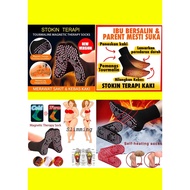 Stoking Terapi Ibu Berpantang Sakit tumit kebas Lenguh kaki Sarung kaki Magnetic Sock (Free gift)