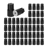 50Piece Waterproof Wire Nuts Outdoor Electrical Wire Connectors Black PVC for Sprinkler LED Landscap