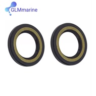 2Pcs Oil Seal 93101-20001-00 for Yamaha Outboard 9.9HP 15HP 20HP 2005-2024 Engine Replacement 85241