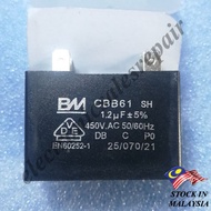 CBB61【1.2uf~10uf】450v AC 4 Pin Capacitor For Aircond Blowers