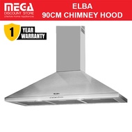 ELBA F0S490 90CM CHIMNEY HOOD | F0 S4 90 800MC (Made in Italy)