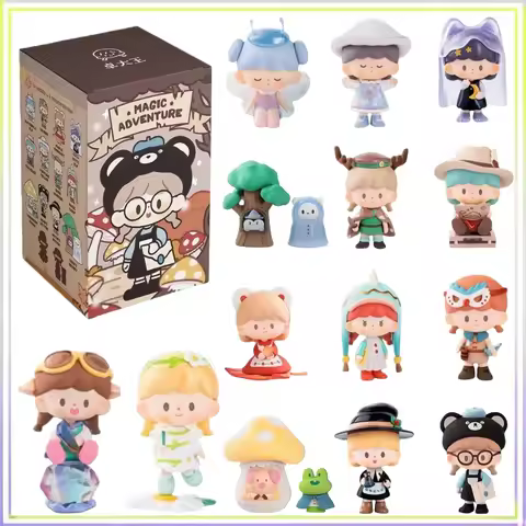 Finding Unicorn Zzoton Magic Adventure Series Blind Box Trendy Desktop Ornaments Cute Action Figures