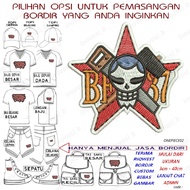 Straw HAT PYRAMID/SCULL PATCH EMBROIDERED LOGO/EMBLEM BET ANIME ONE PIECE 02