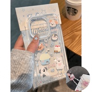 Anti Shock Transparent Aesthetic Cartoon Case hp Oppo 0 Reno 16 Pro 5G A6C 4G A6s Reno15 ProMax A6t 