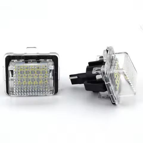 For Mercedes Benz 08-12 S-Class/C/CL/E-Class W204 W212 W221 LED license plate lights