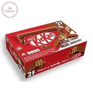 Nestle Kitkat Kit Kat Coklat Wafer 2F Original 1 Box Isi 48 Pcs 17 Gr -Gratisongkir