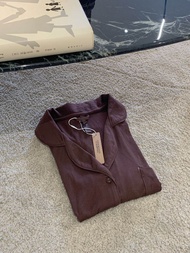 ชุดนอนผู้หญิง Skims แขนสั้น ขาสั้น ผ้าโมดอล ระบายอากาศได้ดี สวมใส่สบาย ชุดนอนฤดูร้อน ชุดนอนผู้หญิง ช