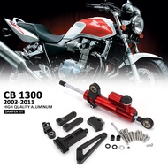 Motorcycle Stabilizer Steering Damper Mounting Bracket CNC Support Kit Accessories For HONDA CB 1300