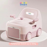 Bebe Smart Potty Car Baby Potty for Children Training Pee Sitting with Anti-Odor Lid Anti-Slip Spong