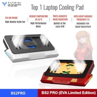 FLYDIGI BS2 Pro Laptop Cooling Pad RGB for 15.6-21 Inch, Wind-Pressure Closed-Loop Turbo-Fan 4000RPM