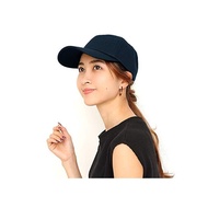(Join/K) Cap Ladies Hat Spring/Summer Fashionable UV Cut Simple Cotton Baseball Cap Baseball Cap Navy