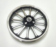 ล้ออะลูมิเนียมสำหรับรถจักรยานยนต์ ZS125-50 ZS150-50/50S ล้อหน้าและล้อหลัง ล้อเหล็กสำหรับรถจักรยานยนต