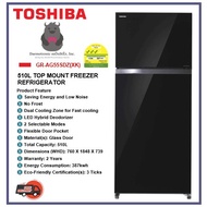 Toshiba GR-AG55SDZ(XK) [510L] 2 Door Top Mount Freezer Refrigerator