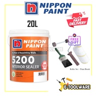 20L Nippon Paint 5200 Interior Wall Sealer Undercoat