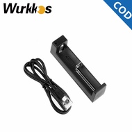 Wurkkos Bộ Sạc Pin Bộ Sạc Thông Dụng 26650 18650 21700 14500 Bộ Sạc Pin USB