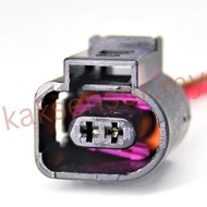 2PIN VOLKSWAGEN AUDI 1J0973702  COOLANT TEMPERATURE SENSOR (FEMALE) SOCKET CONNECTOR With WIRE