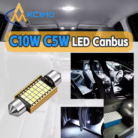 Energy Saving CANBUS Anti-error C5W C10W LED Festoon Lights Multiple Length Options Auto Interior Do