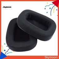 Skym* Replacement Soft Flannel/Protein Leather Ear Pad Cushion for Logitech G633 G933