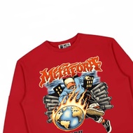 Metafora Tshirt Just Play Longsleeve Cutting Boxy Merah