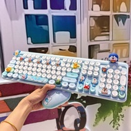 Wuhan City Hansheng Han Technology Co., Ltd. Dopamine DIY Tinkerbell Cat Mouse Keyboard Wireless Boy