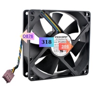High-end cooling fan PVA092G12H 9.2cm 92x92x25mm DC12V 0.40A for CPU frame, superior cooling speed.