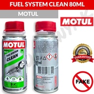 NEW ARRIVED  MOTUL FUEL SYSTEM CLEAN 80ML MOTUL PEMBERSIH SISTEM SUNTIKAN ENJIN UTL SEMUA ENJIN FUEL