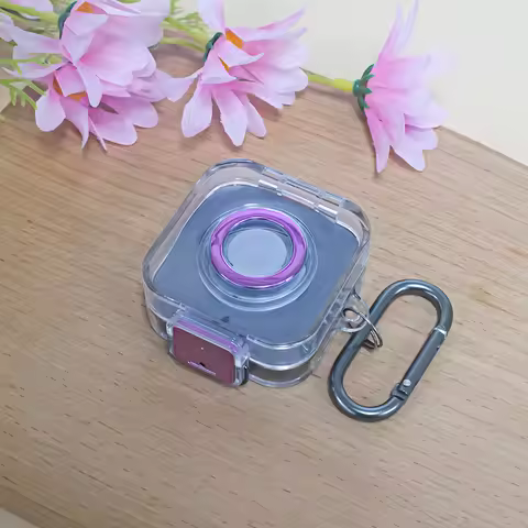 TPU Transparent Clear Case Cover For Oura Ring Gen4 Smart Ring Charger Protective Case Shockproof Du