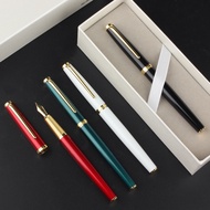 HERO HERO Pen H652 Business Adult Metal Iridium Ink Pen Bright Tip Gift Box Set Pen