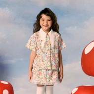 (New) พร้อมส่ง Endless Holiday Mini Sweet Tokyo Summer Shirt & Ruf City Skort Set Collected Blooms 3