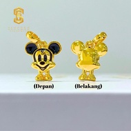 Sincere Store Emas 916 3L Loket Mickei 2C | Emas 916