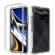 Clear Softcase poco X5/X5 Pro/X4/X3 Pro/X3 GT/X3 Nfc/M5/M5s/M4/M3/M3Pro/M4 Pro/M6 Pro/F3/C40 Airbag