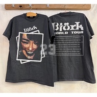 [23] BJORK WORLD TOUR Bio Wash Bootleg vintage shirt