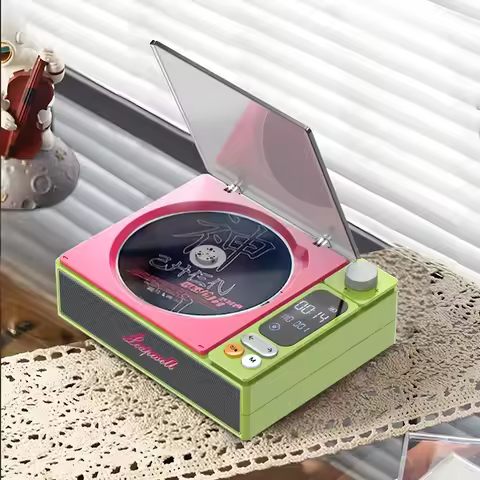 L-CD202 CD Machine Bluetooth 5.1 Built-in Speakers Portable CD Players Support CD CD-R MP3 WMA USB 3