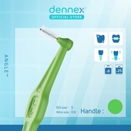 TePe Angle แปรงซอกฟัน ด้ามยาว แปรงซอกฟันเทเป้ แองเกิ้ล แพ็ค 6 ชิ้น by Dennex