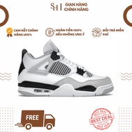 [ Best Quality Products ] Air _Jordan 4 Retro Militari Black Shoes Full Box