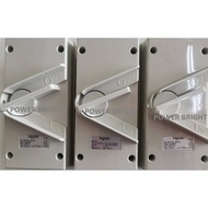SCHNEIDER KAVACHA 440V IP66 3P ISOLATOR W/P [WHT 20A, WHT 35A, WHT 63A]