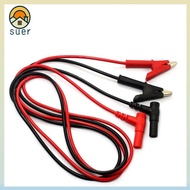 SUERHD Alligator clip Lab test cable Electrical testing 3.3ft /1m Test lead
