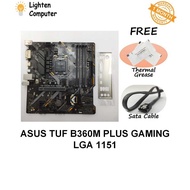【USED】ASUS TUF B360M PLUS GAMING Motherboard | B360 | LGA 1151 | Intel 8th, 9th Gen Intel | ATX