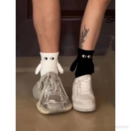 Ellen couples holding hands socks magnet personality stereoscopic doll cute cotton hold hands hand i