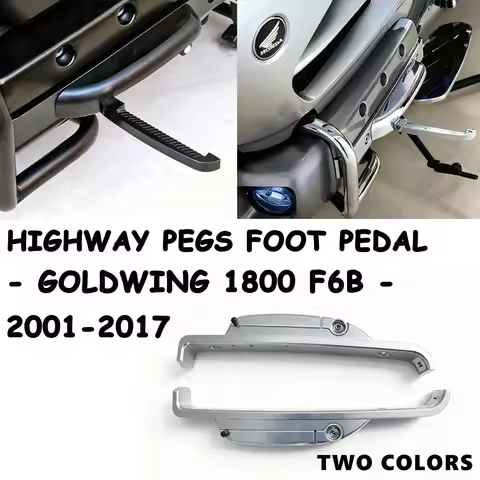 For Honda Gold Wing 1800 Goldwing GL1800 F6B Accessories Adjustable Highway Peg Mounts Flip Out Foot