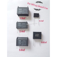 0.1 UF/0.82UF/1.9UF/2.4UF/3.6UF PANASONIC/KDK Ceiling Fan Pcb Board Capacitor(5pcs/set).(For MY143 Fan)