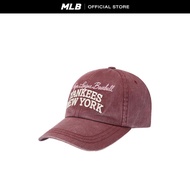 MLB หมวกแก๊ป ยูนิเซ็กส์ Vintage Color Washing Unstructured Ball Cap รุ่น 3ACPV185N 50WID สีแดงไวน์