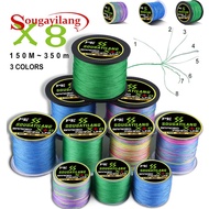 Sougayilang Strong Fishing Line 150M/350M PE 8X Braided Fishing Line PE Line Braided Fishing Line 13