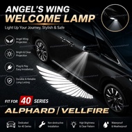 dac alphard vellfire anh40 agh40 2023-2025 car angel wing led shadiw light accessories led