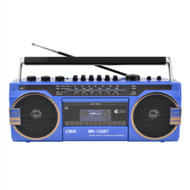 全城熱賣 - 老式複古磁帶收音機便攜式收音機卡帶機立體聲多功能錄音機（黑色）